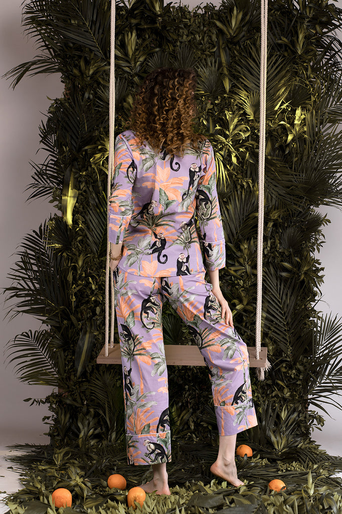 Kiki Coral Pyjama Set